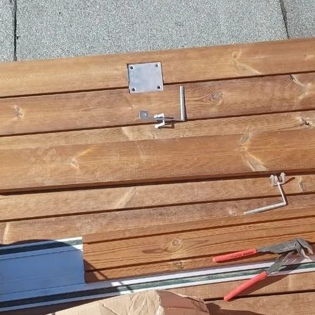 Impressionen - Balkonbelag Thermokiefer