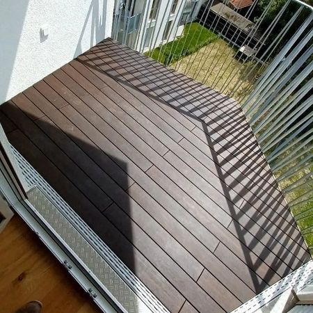 Impressionen - Balkonbelag Bambus